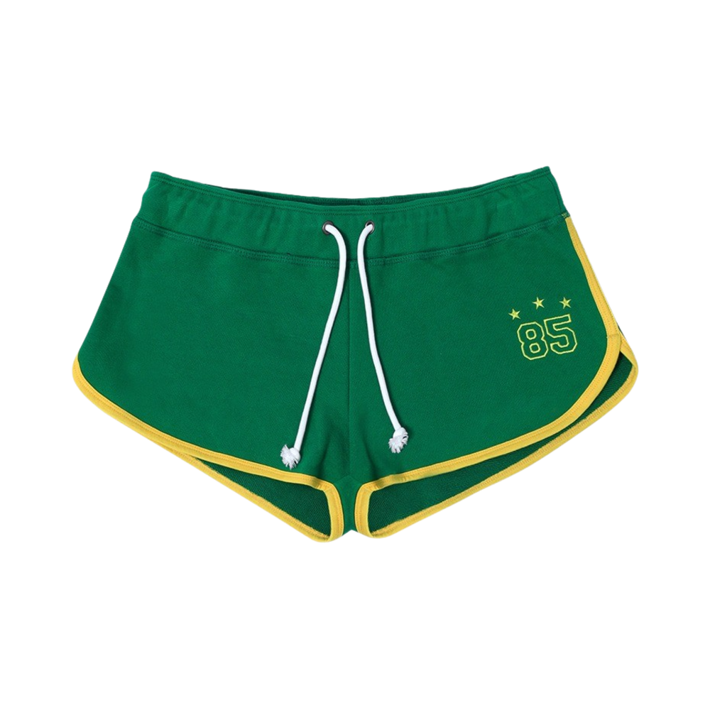 본투윈 85 테리 돌핀 팬츠 그린(BORN TO WIN 85 Terry Dolphin Pants Green)