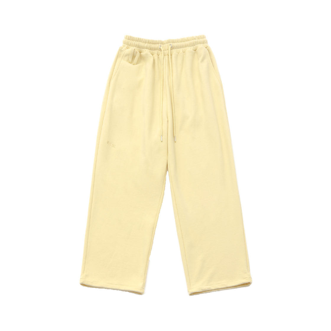 웻태그 와이드 스웻 팬츠 위드 랩 스커트 버터(WET TAG Wide Sweat Pants With Wrap Skirt Butter) - 1