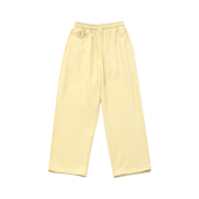 WET TAG Wide Sweat Pants With Wrap Skirt Butter