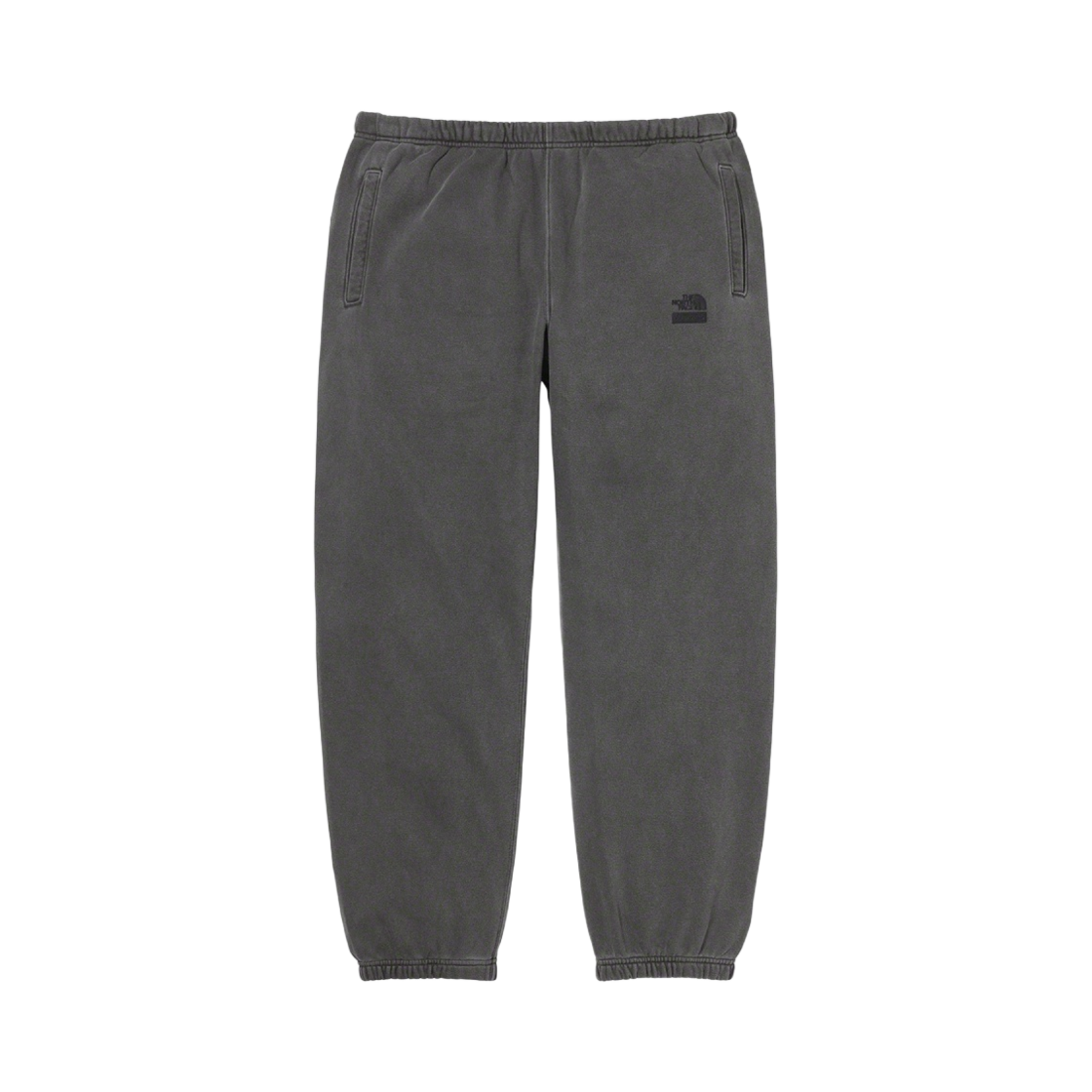 슈프림 x 노스페이스 피그먼트 프린티드 스웨트팬츠 블랙 - 21SS