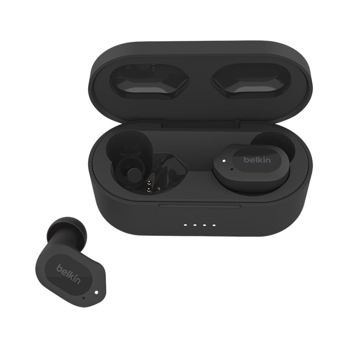 벨킨 사운드폼 플레이 블루투스 무선 이어폰 TWS AUC005 블랙
