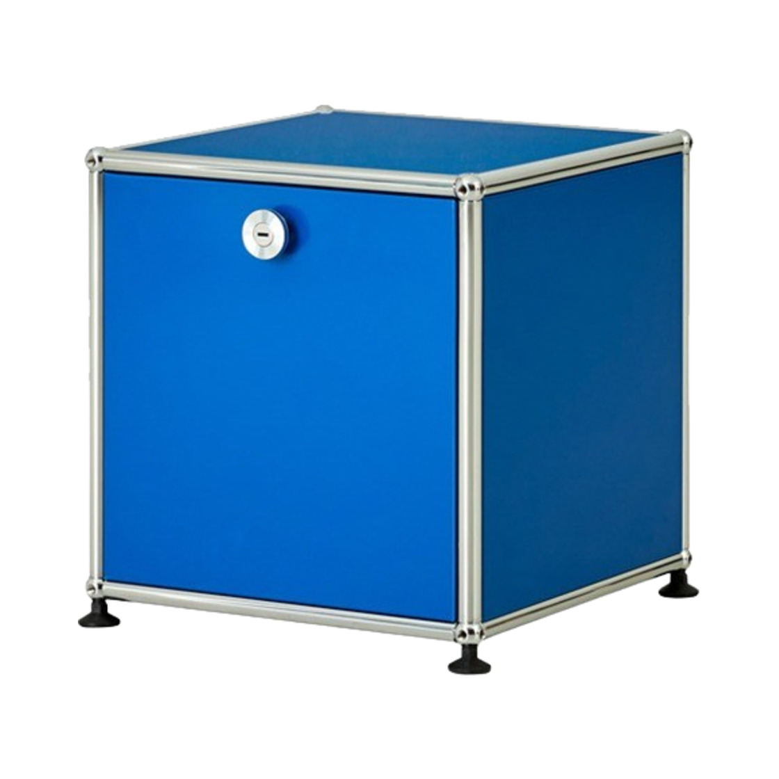 _USM030 USM Haller Storage 1x1 Gentian Blue