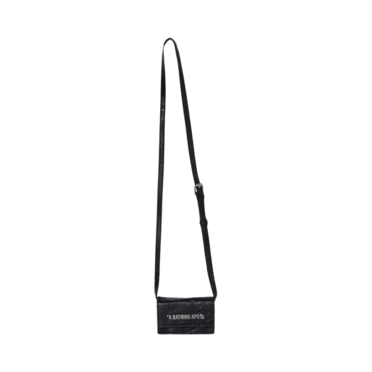 0ZXSGM190306N BAPE Mini Wallet Black
