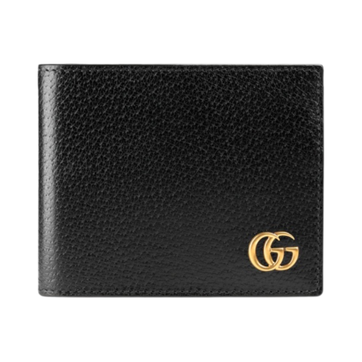 Gucci GG Marmont Leather Money Clip Black