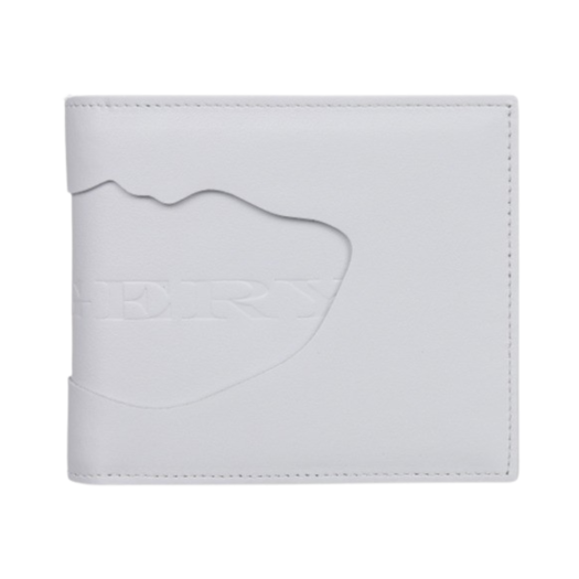 23FW020 Surgery Destroyed Logo Wallet White