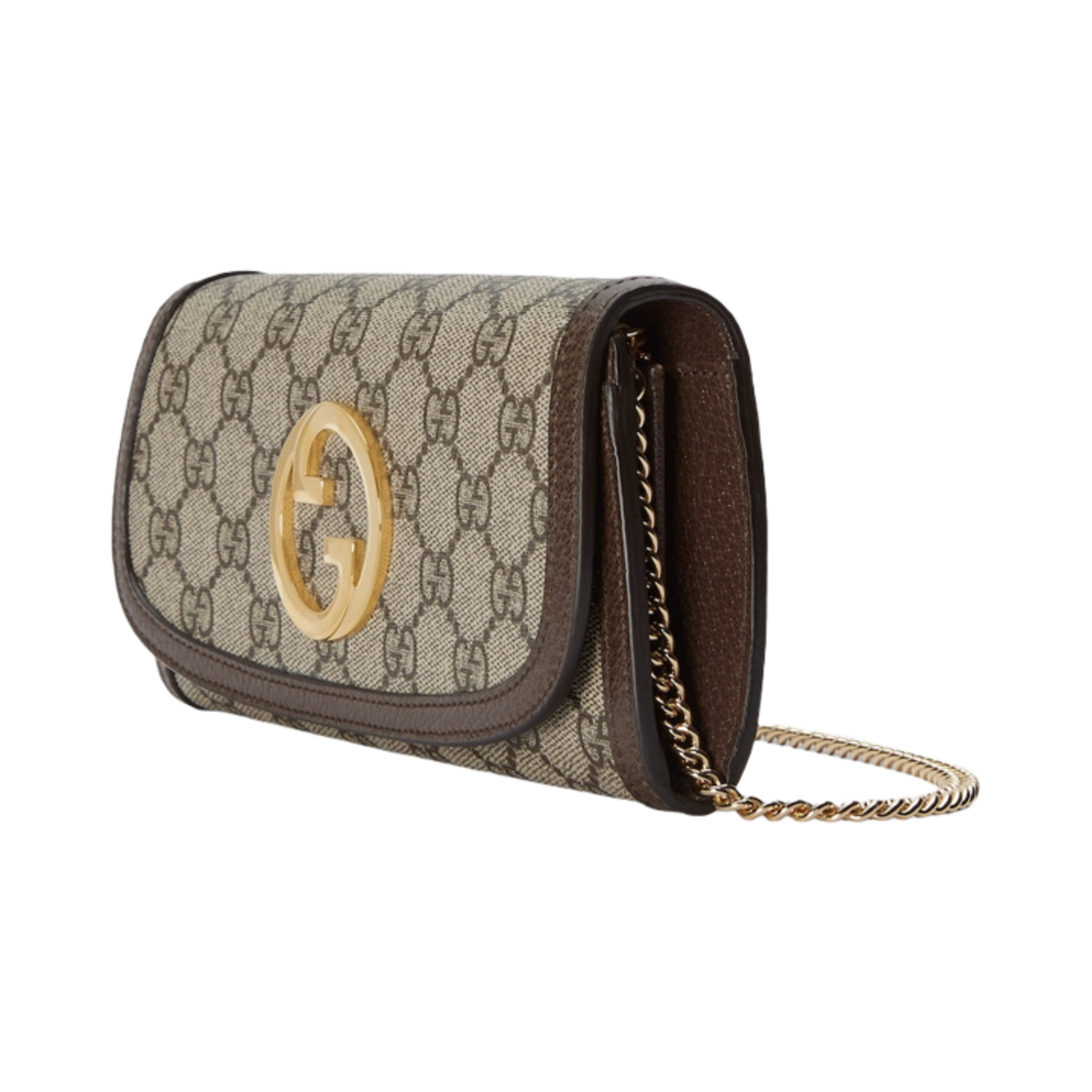구찌 블론디 컨티넨탈 체인 지갑 베이지 에보니 슈프림(Gucci Blondie Continental Chain Wallet Beige Ebony Supreme) - 2