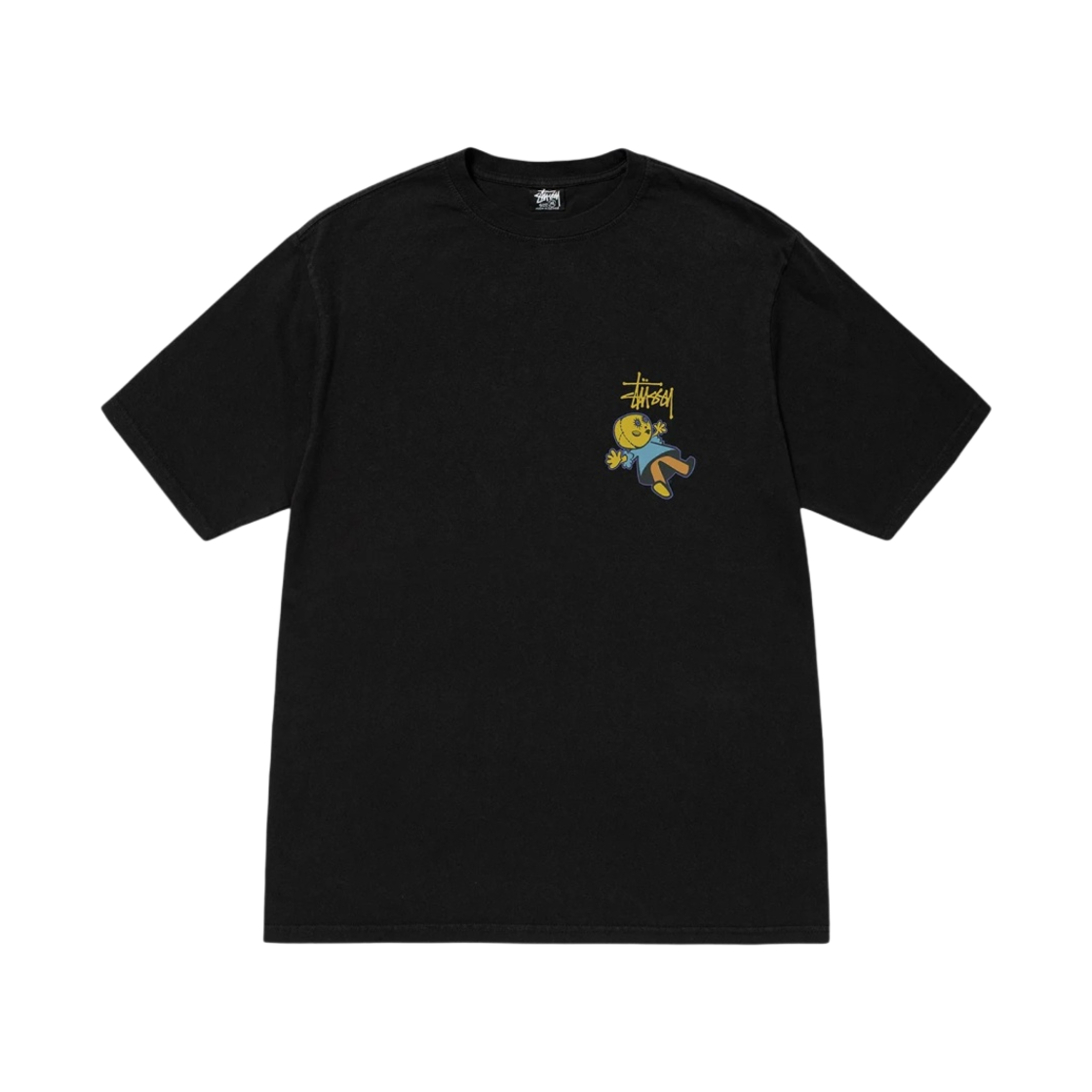 스투시 돌리 피그먼트 다이드 티셔츠 블랙(Stussy Dollie Pigment Dyed T-Shirt Black) - 2
