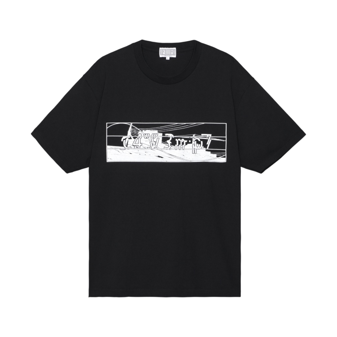 카브엠트 마크 더 앤드 오브 티셔츠 블랙 - 23SS(Cav Empt Marks The End Of T-Shirt Black - 23SS) - 1