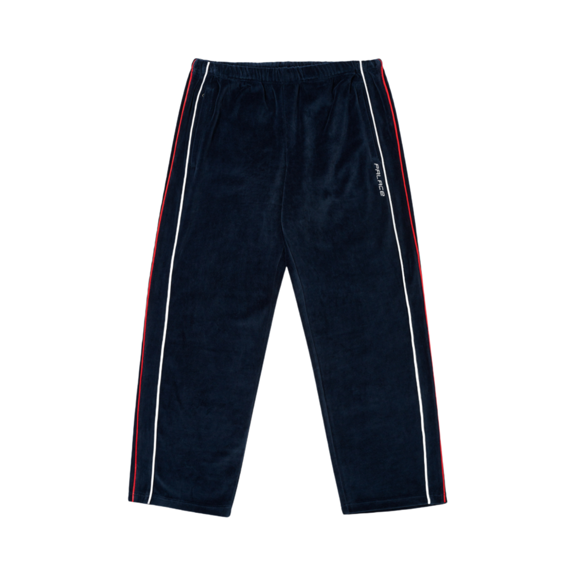 - Palace Piped Velour Jogger Navy - 25SS