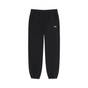 Stussy Stock Logo Sweatpants Washed Black