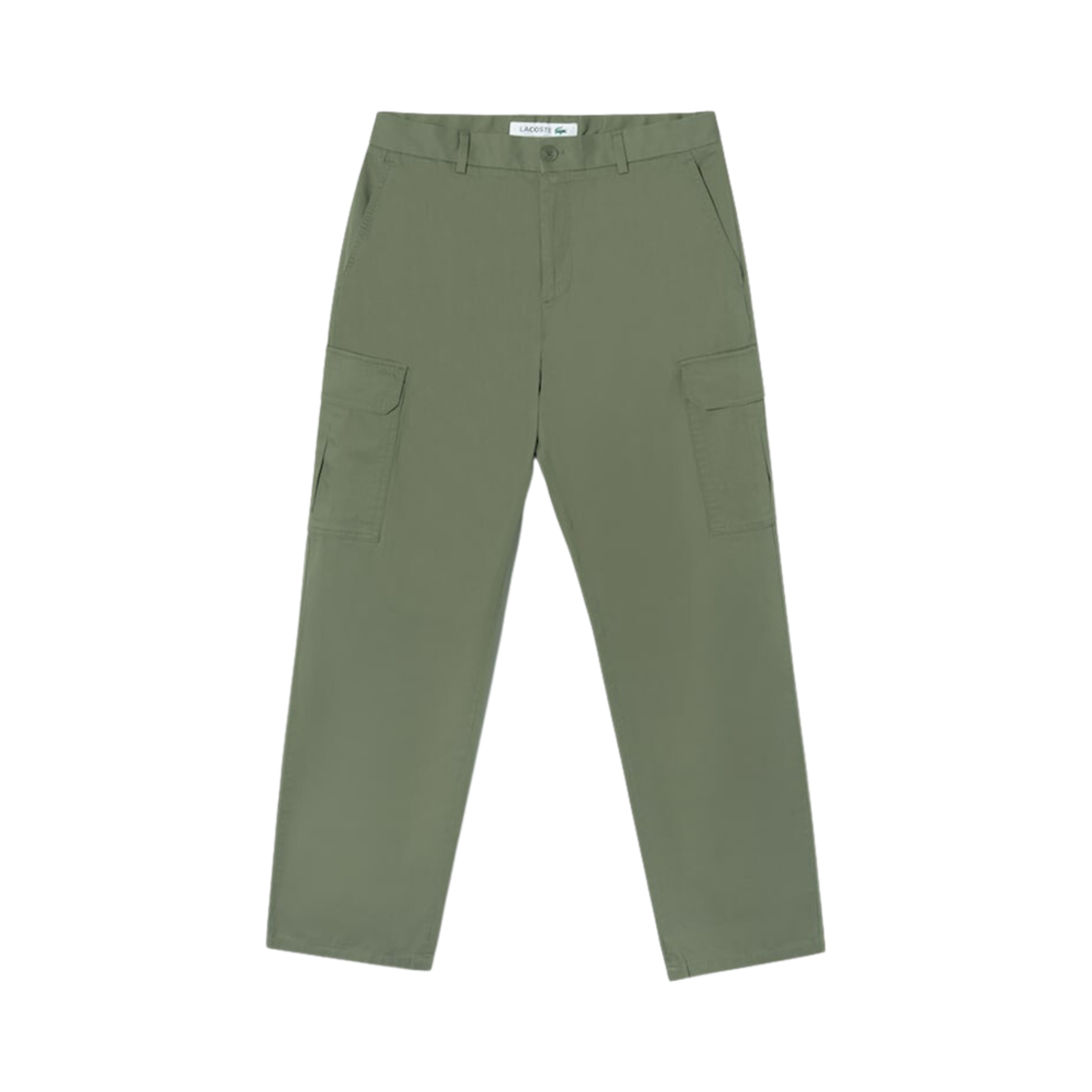 라코스테 카고 코튼 팬츠 카키 그린(Lacoste Cargo Cotton Pants Khaki Green) - 1