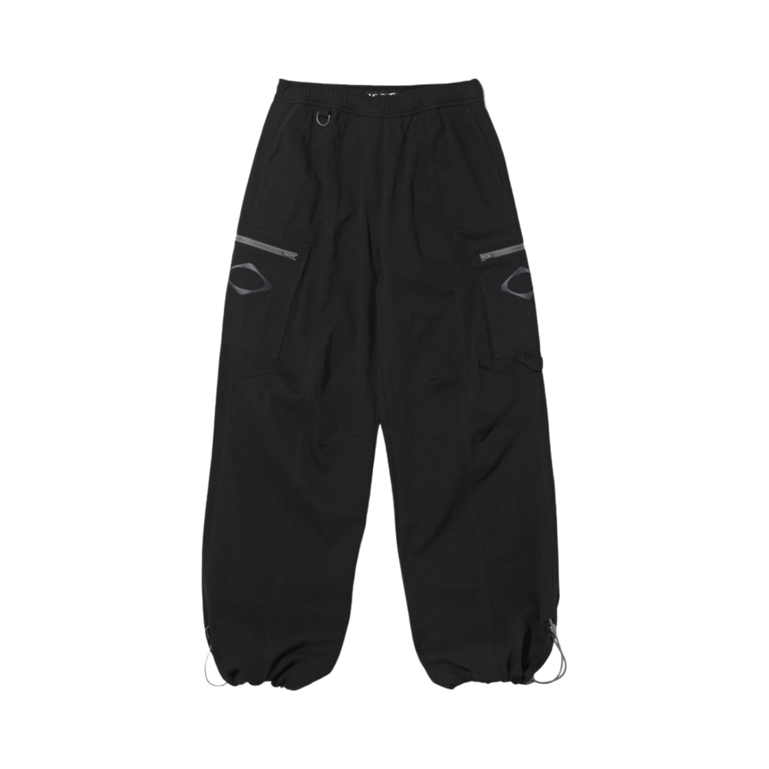 (W) 미스치프 드로우스트링 팬츠 블랙((W) Mischief Drawstring Pants Black)