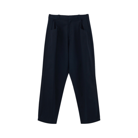 2501MLPNV STU Stitch Cotton Tuck Pants Navy