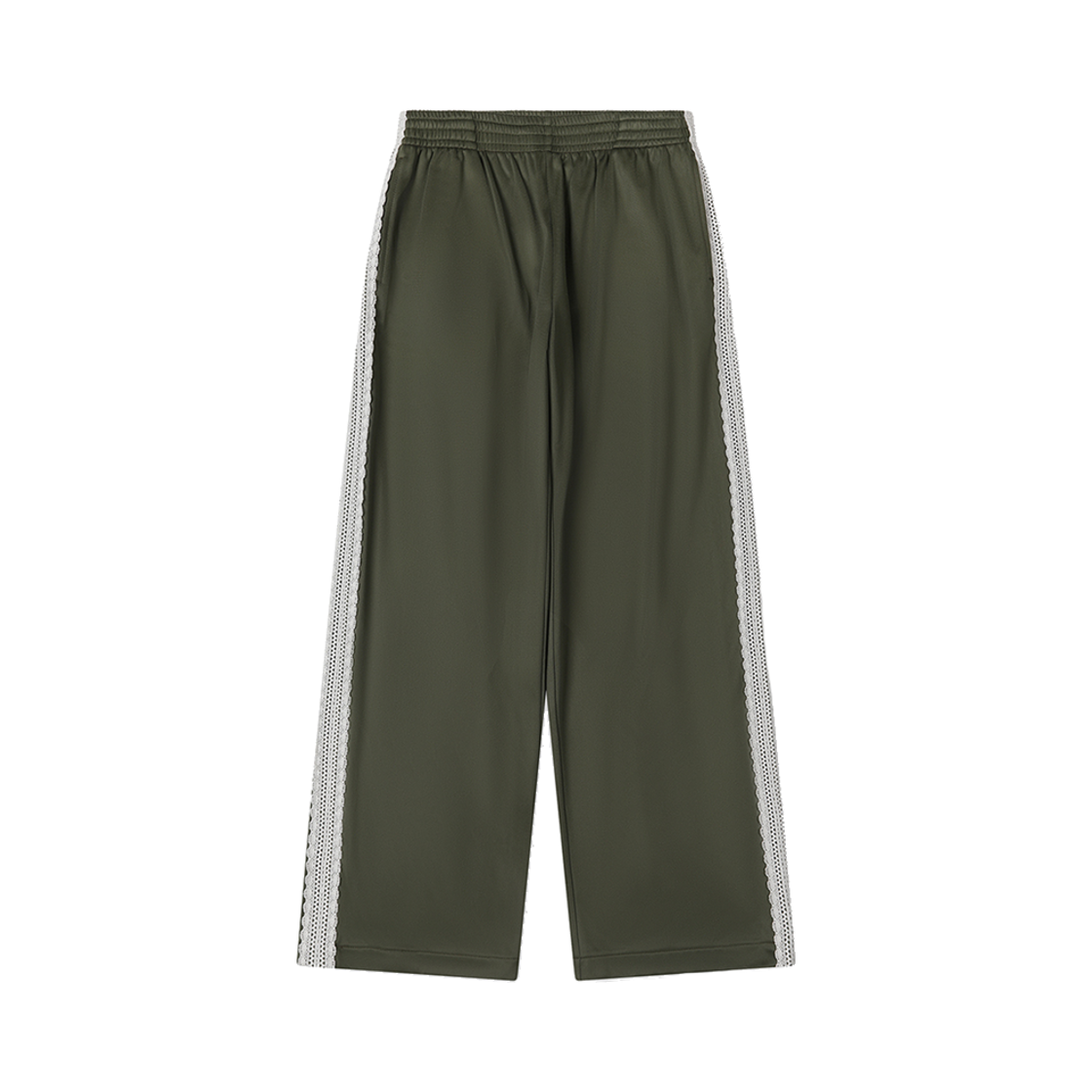F244PT01_01 Heat Lace Track Pants Khaki_F244PT01
