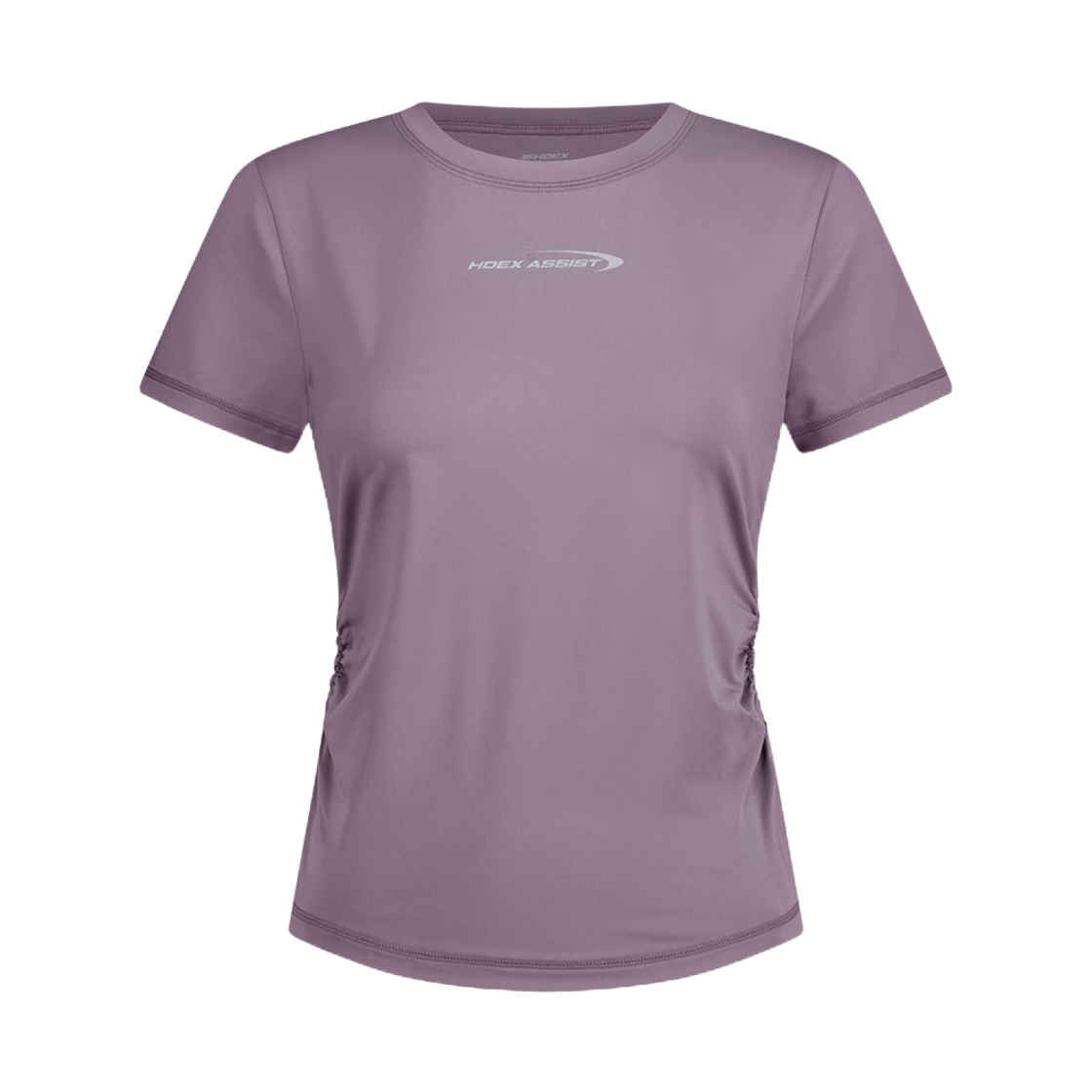 에이치덱스 우먼스 어시스트 셔링 숏 슬리브 플럼