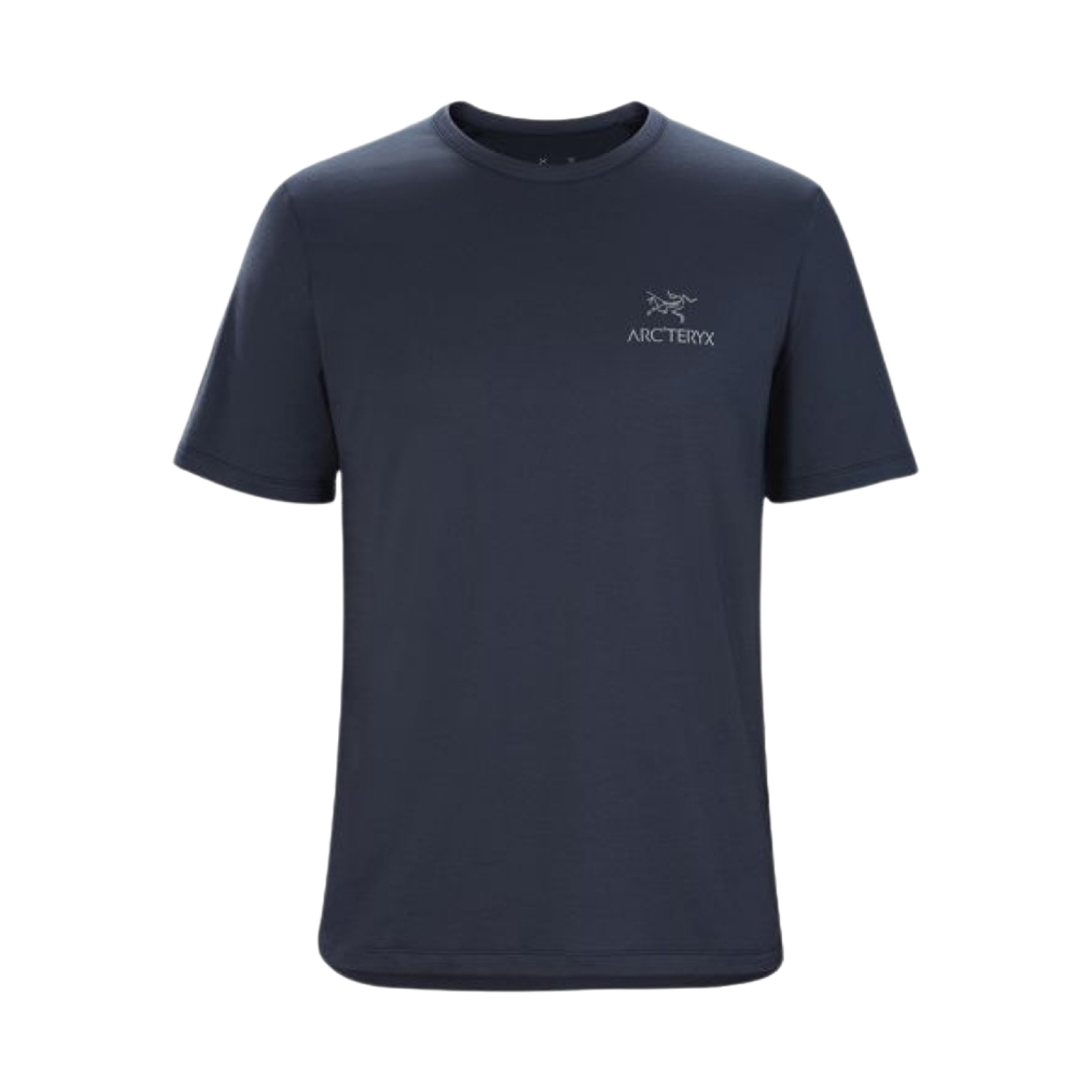 아크테릭스 아크 로고 엠블럼 SS 울 티셔츠 블랙 사파이어(Arc'teryx Arc Logo Emblem SS Wool T-Shirt Black Sapphire) - 1