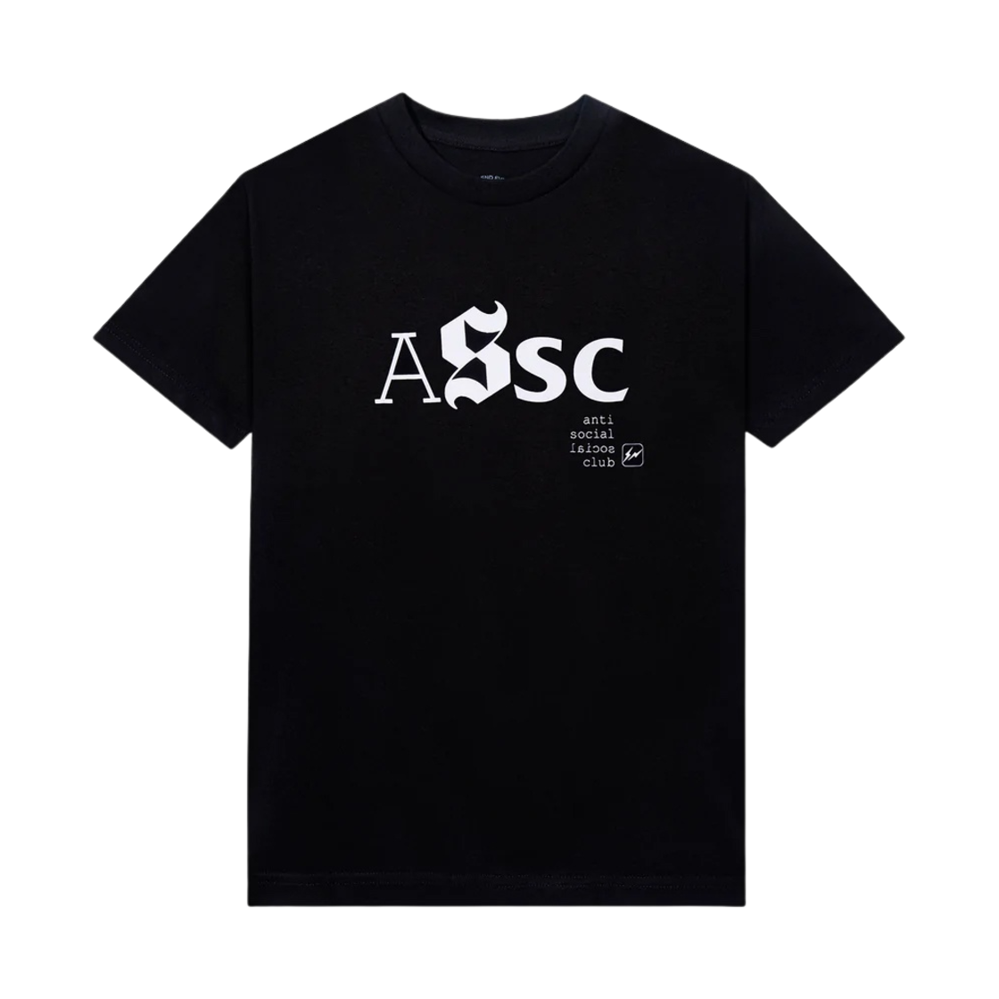 안티 소셜 소셜 클럽 x 프라그먼트 타입 A 티셔츠 블랙(Anti Social Social Club x Fragment Type A T-Shirt Black)