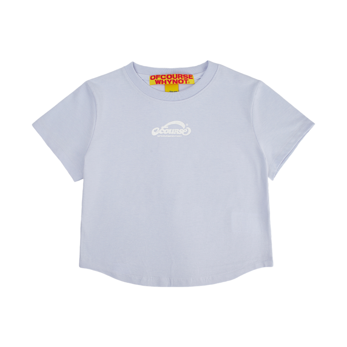 OW42TRF11_P ofcoursewhynot Your Standard Cropped Top Light Purple