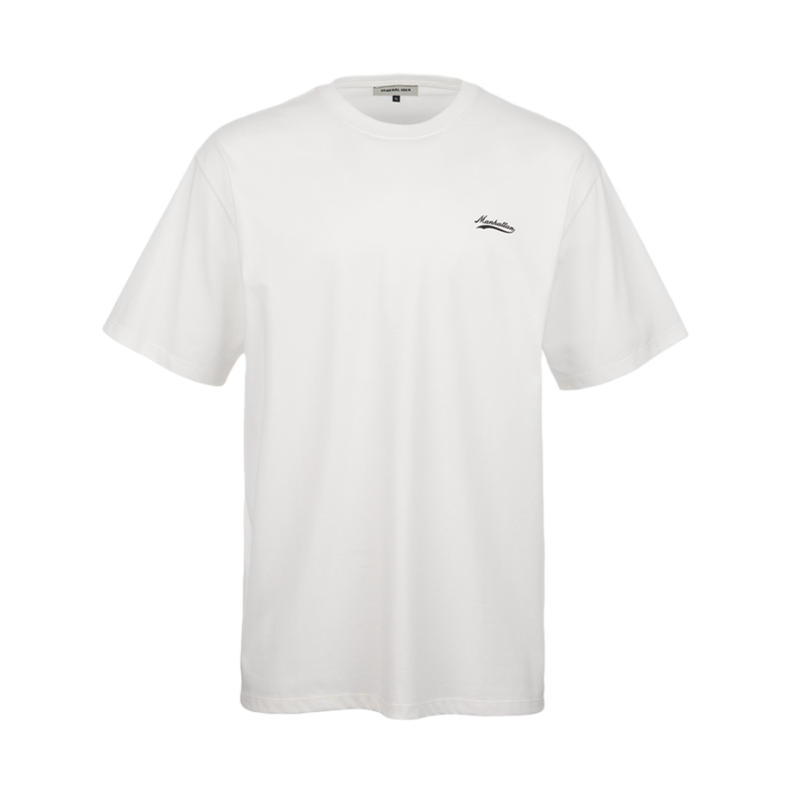 제너럴아이디어 유니섹스 맨하탄 반팔 티셔츠 화이트