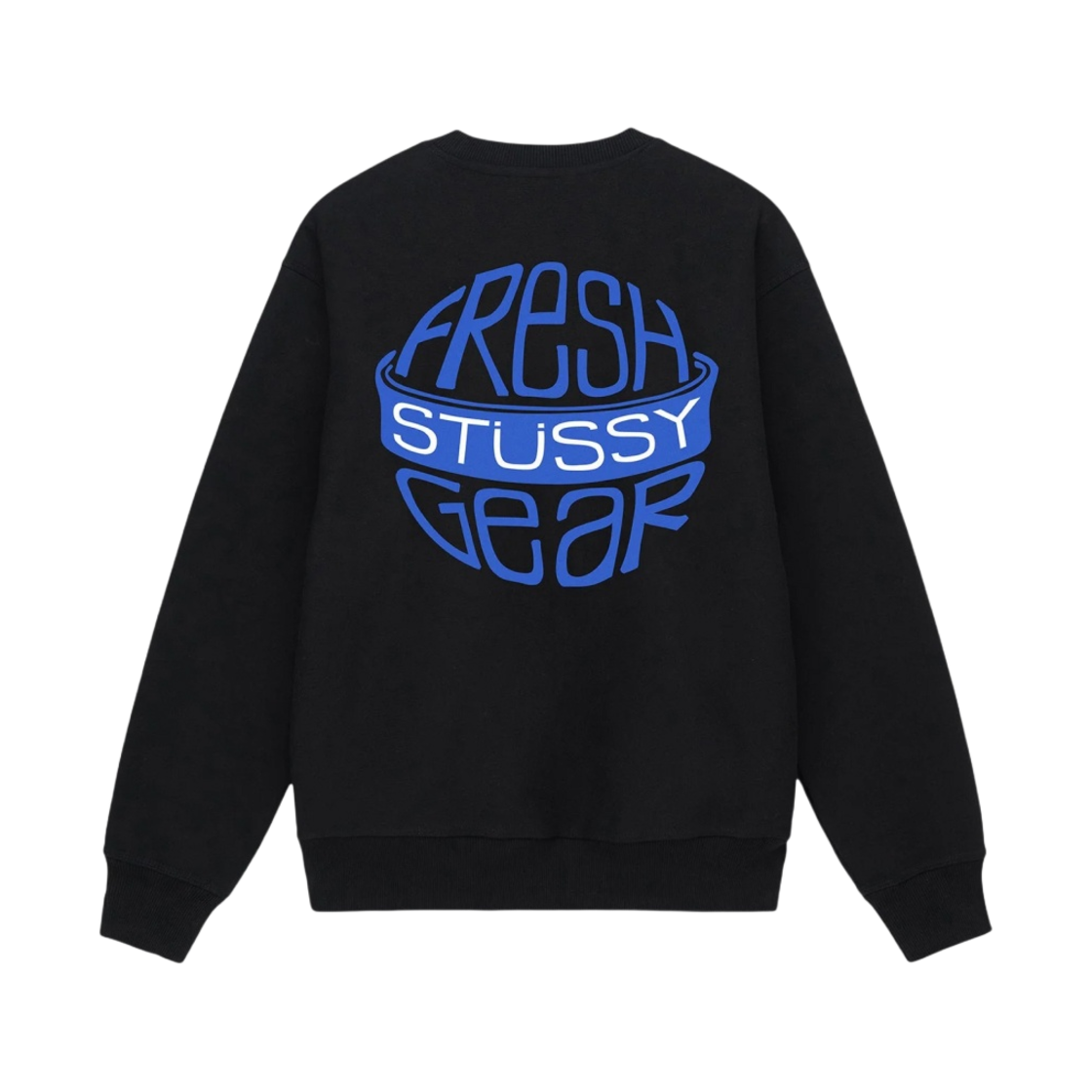 ★韓国の人気★【STUSSY】★SURFWALK CREW★BLACK★ Buy Stussy Surfwalk Crew 'Black' - 1915063 BLAC | GOAT