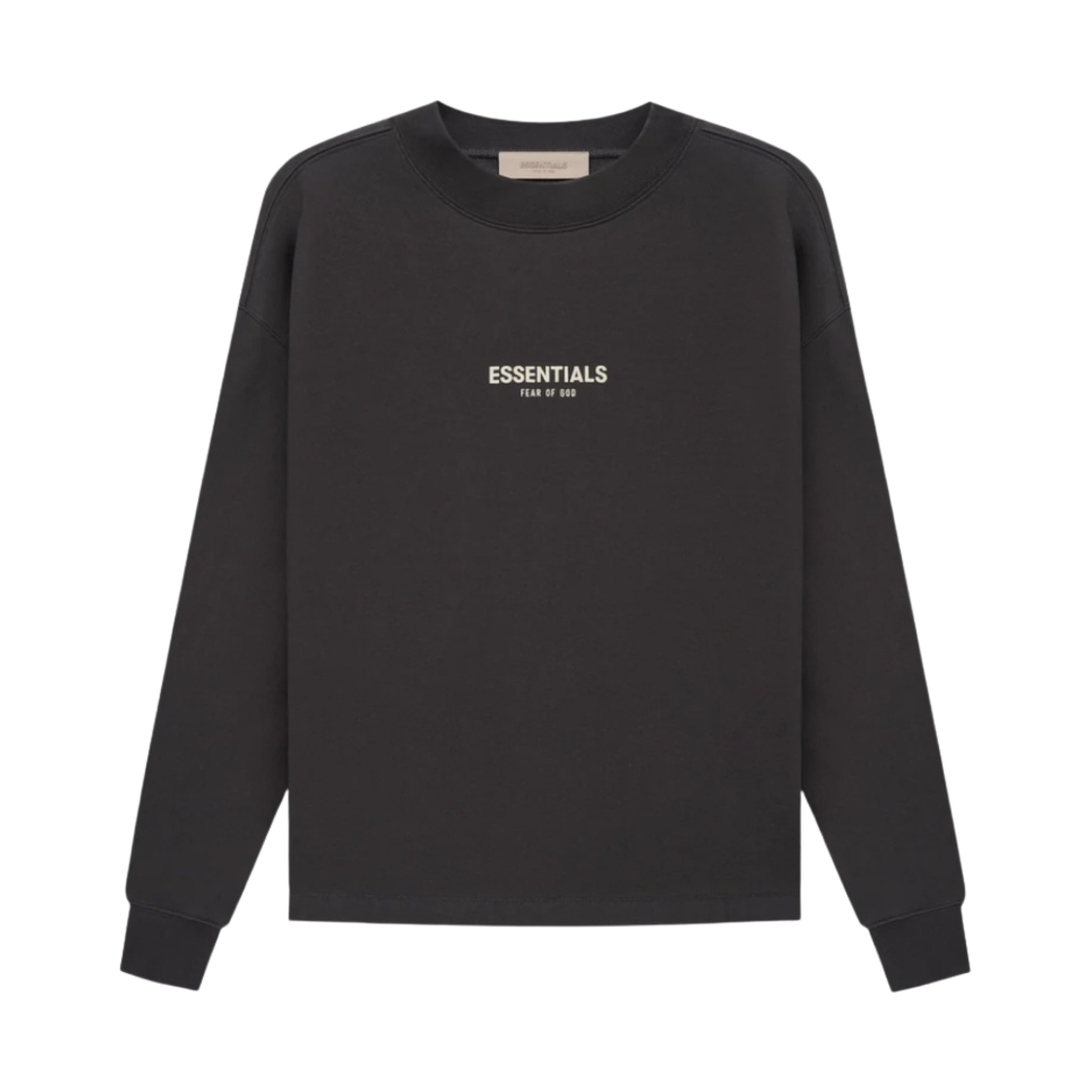 에센셜 릴렉스드 크루넥 스웨트셔츠 아이언 - 22SS