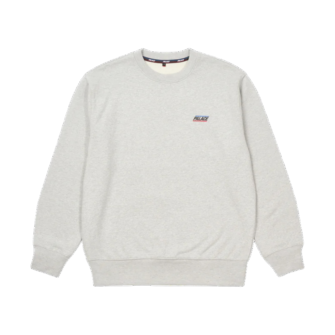 팔라스 베이지컬리 어 크루넥 그레이 말 - 23SS(Palace Basically A Crew Neck Grey Marl - 23SS) - 1