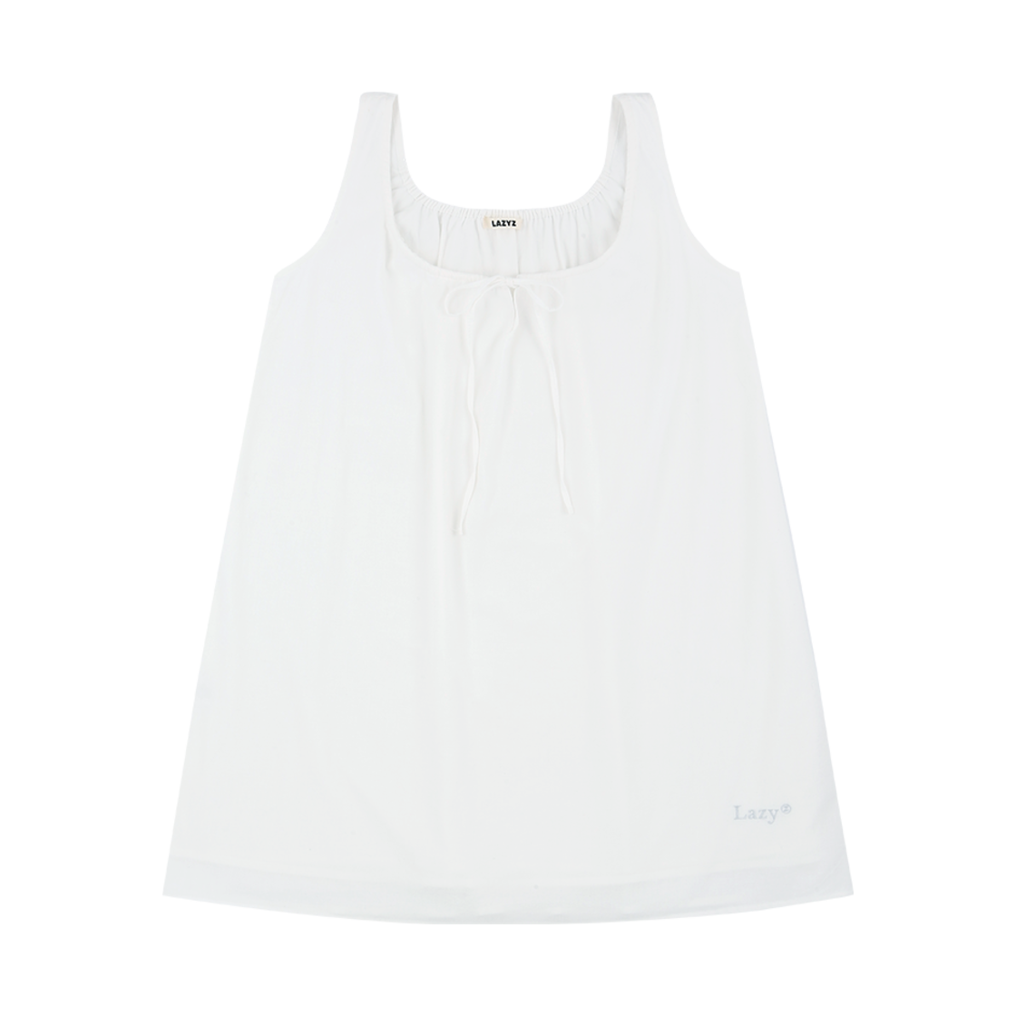 레이지지 썸머 피크닉 원피스 화이트(LAZYZ Summer Picnic Dress White)