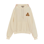 Palace x Gucci Hoodie with Tri-Ferg GG Patch Ivory - 22FW