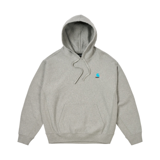 Palace x Carhartt WIP Hood Heather Grey - 24FW