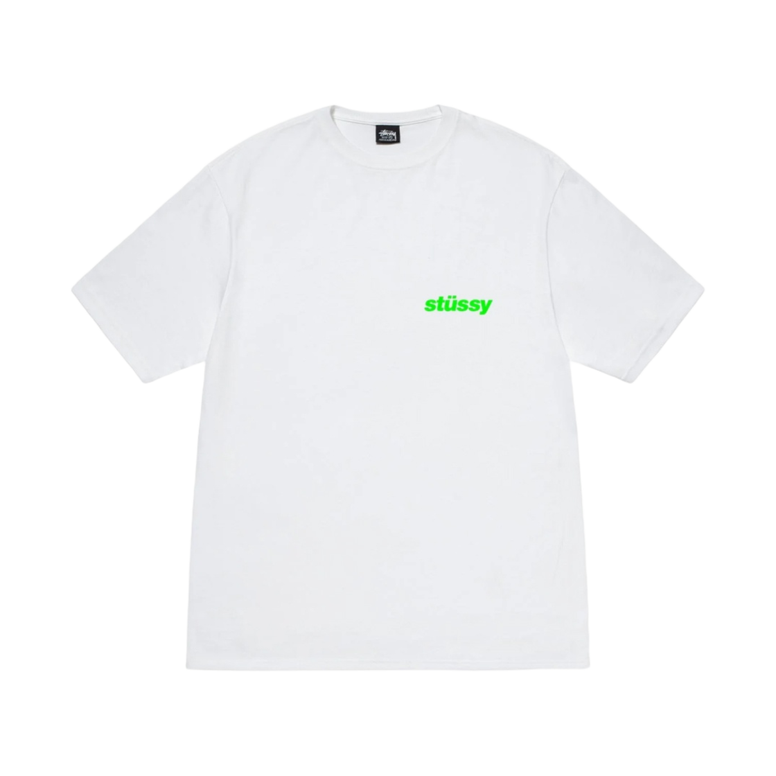 스투시 스택드 티셔츠 화이트(Stussy Stacked T-Shirt White) - 2