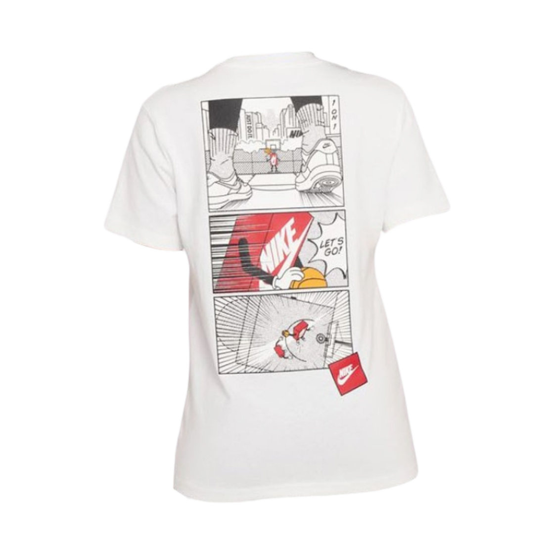 (키즈) 나이키 NSW 멀티 박시 티셔츠 화이트((Kids) Nike NSW Multi Boxy T-Shirt White) - 2