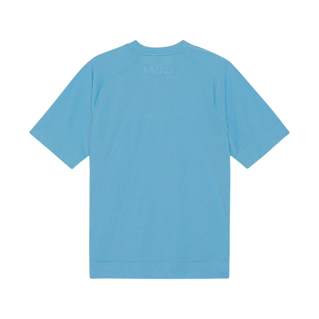 (W) 가니 액티브 메쉬 티셔츠 이더리얼 블루((W) Ganni Active Mesh T-shirt Ethereal Blue) - 2