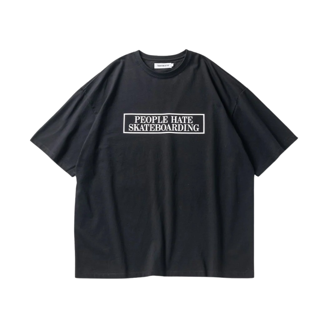 타이트부스 피플 헤이트 스케이트 티셔츠 블랙(Tightbooth People Hate Skate T-Shirt Black)
