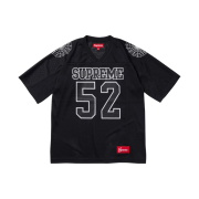 Supreme Spiderweb Football Jersey Black - 24SS