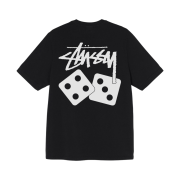 Stussy Dice Pigment Dyed T-Shirt Black 2021
