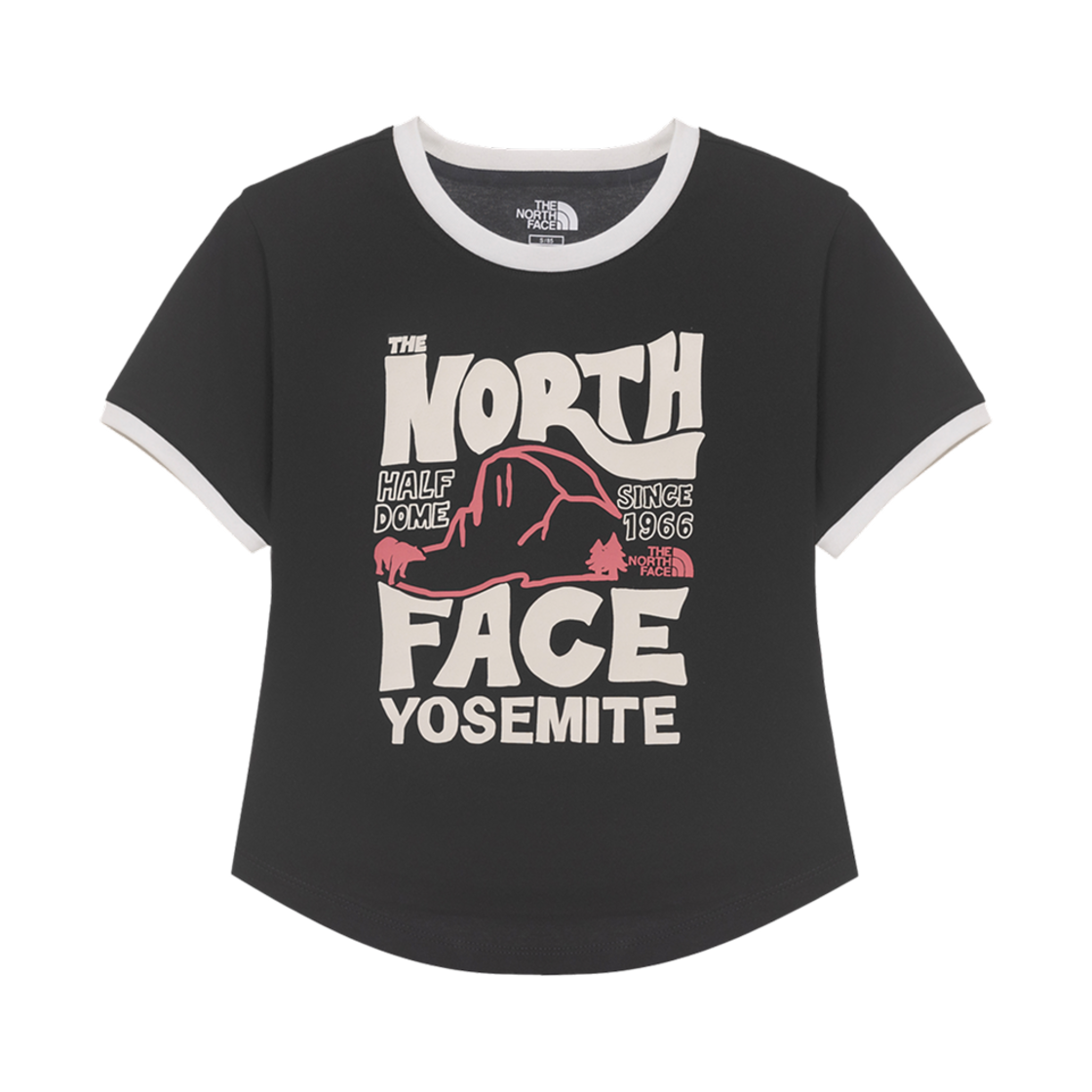 NT7UR32K (W) The North Face Half Dome S/S Round T-Shirt Black - 25SS