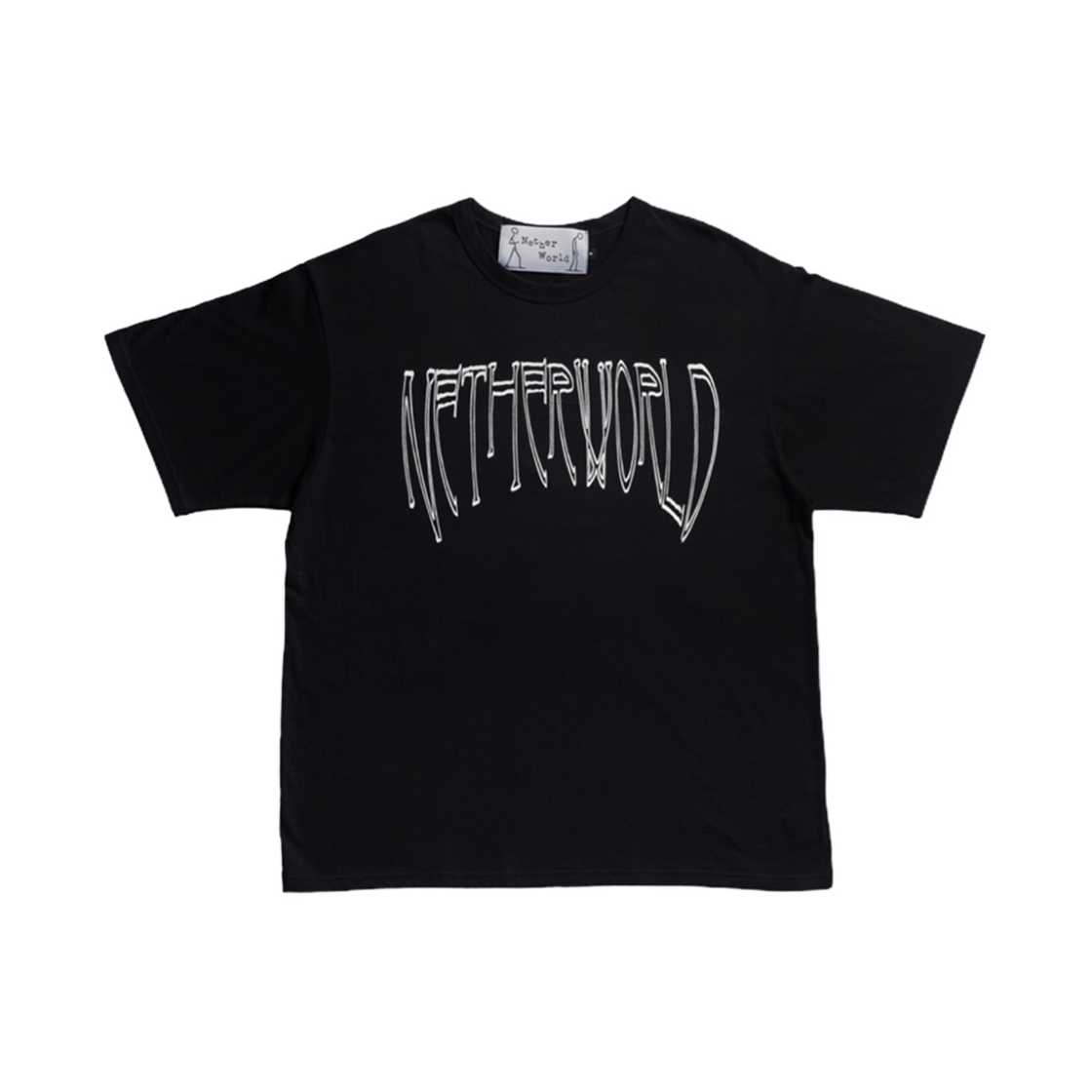 네더월드 엔티더블유 티셔츠 블랙(Netherworld Ntw Tee Black)