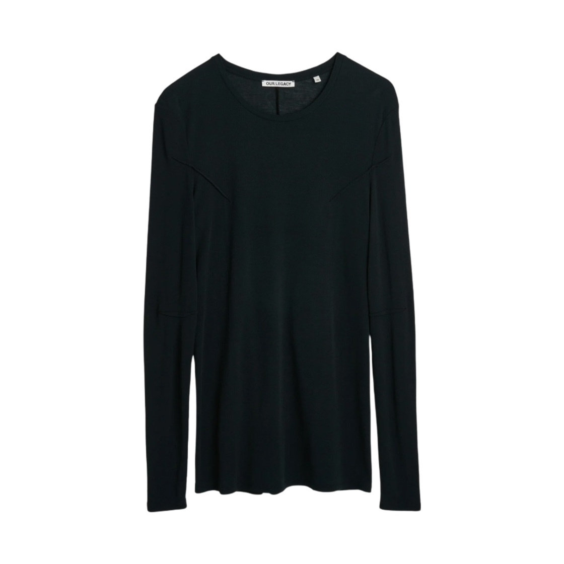(W) 아워레가시 다트 탑 블랙 크리스프 코튼((W) Our Legacy Dart Top Black Crisp Cotton) - 1