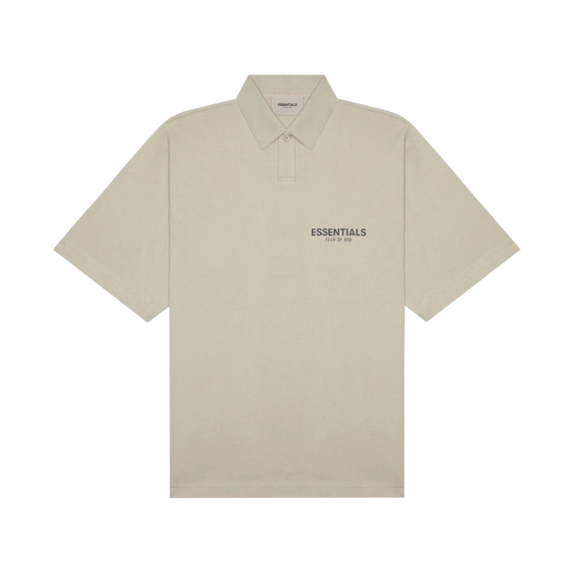 에센셜 숏슬리브 박시 폴로 탄 - 20SS(Essentials Short Sleeve Boxy Polo Tan - 20SS) - 1