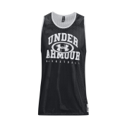 Under Armour UA Baseline Reversible Tank Black Mod Gray