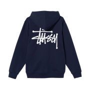 Stussy Basic Stussy Hoodie Navy 2021