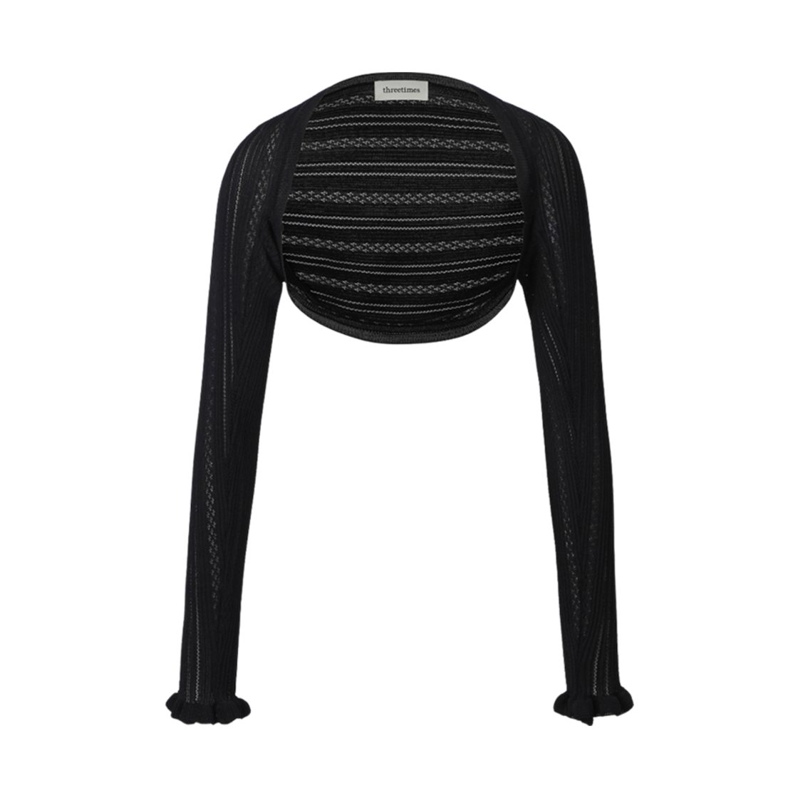 - (W) Threetimes Iris Bolero Black