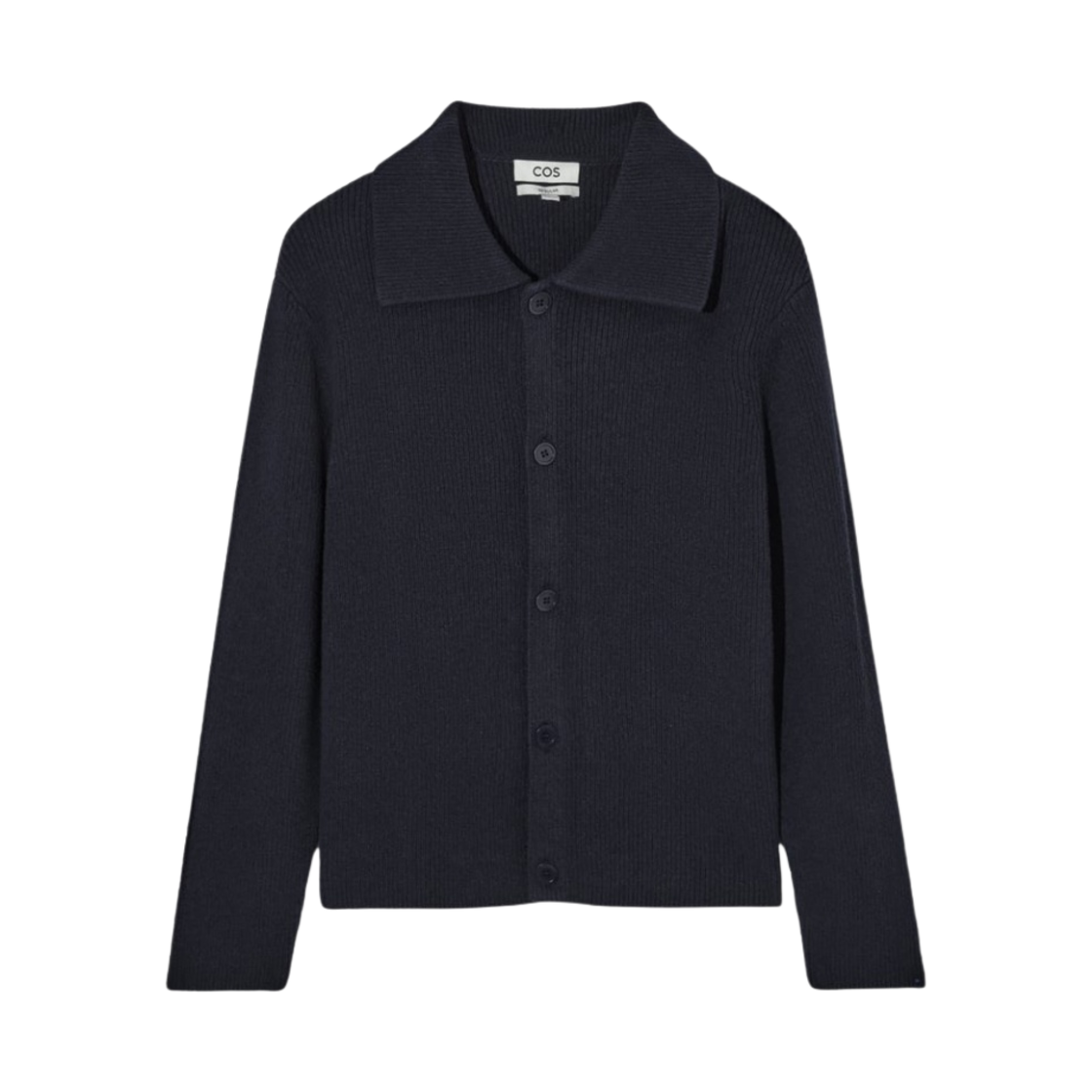 코스 부클레 니트 가디건 네이비(COS Boucle-Knit Cardigan Navy)