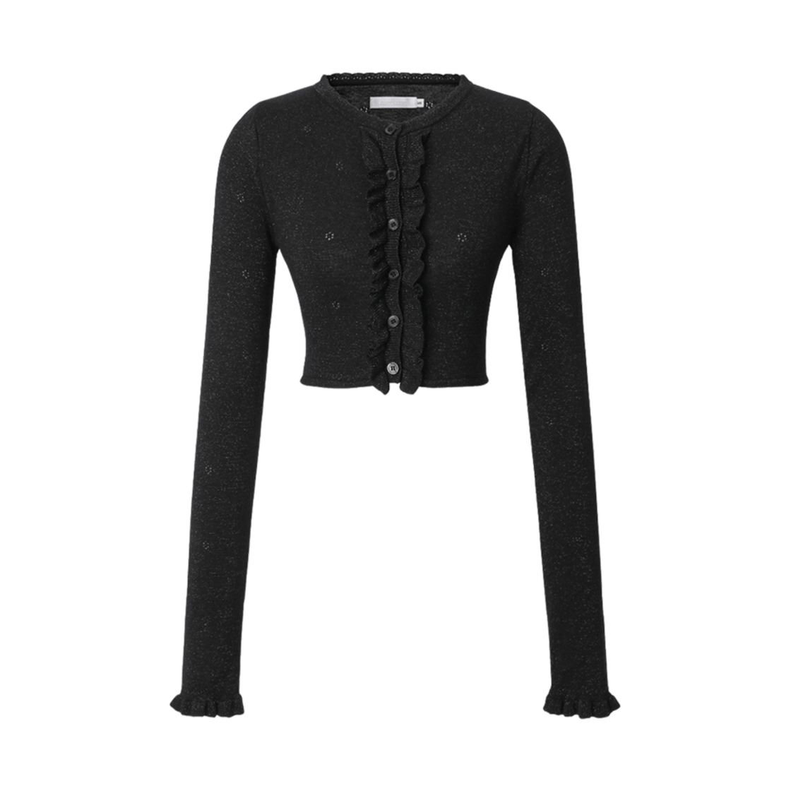 - (W) Threetimes Dew Glitter Cardigan Black