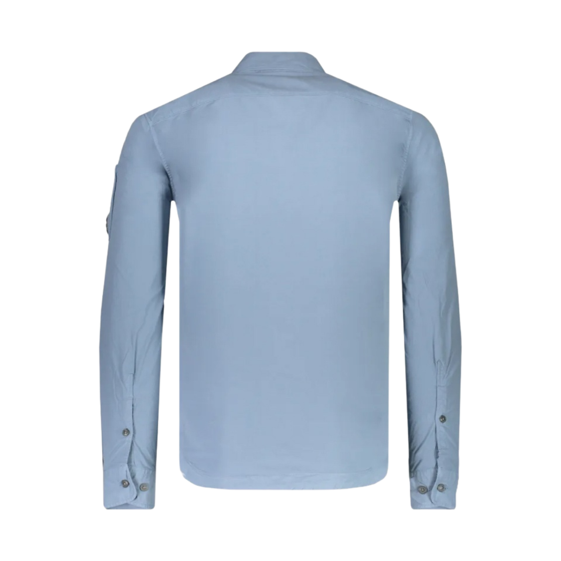 C.P. 컴퍼니 개버딘 가먼트 다이드 지퍼 오버셔츠 인피니티 블루 - 22FW(C.P. Company Gabardine Garment Dyed Zipped Overshirt Infinity Blue - 22FW) - 2