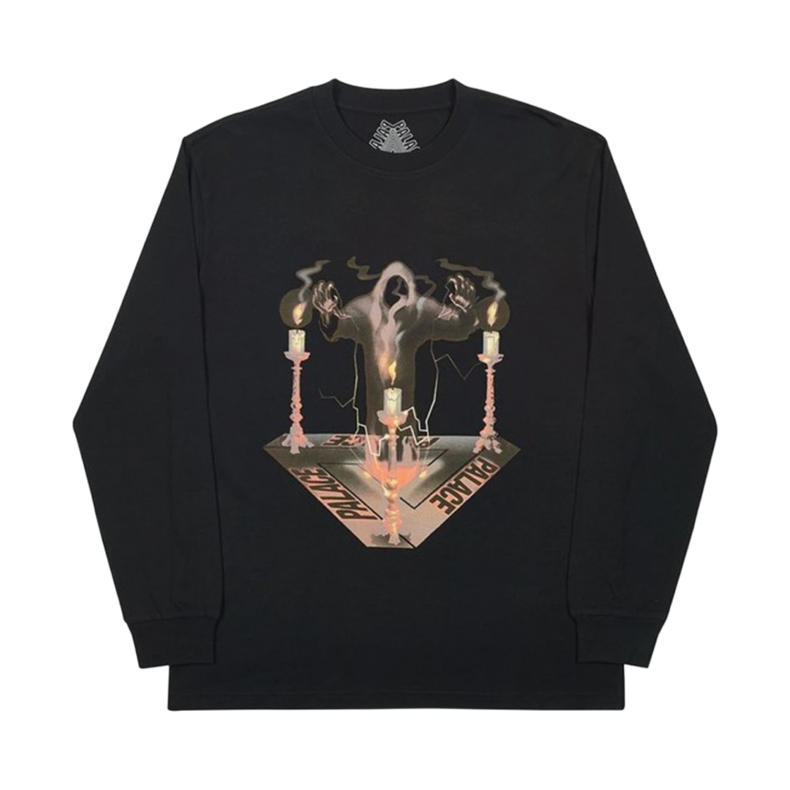 팔라스 스푹드 롱슬리브 블랙 - 19FW(Palace Spooked Long Sleeve Black - 19FW) - 1