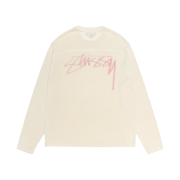 Stussy Football Sweater Bone