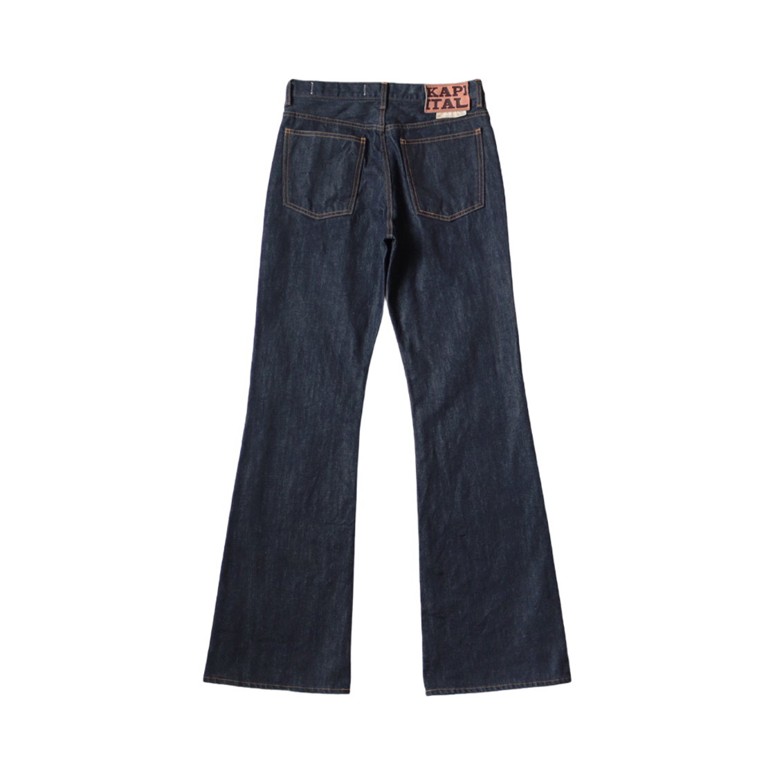 캐피탈 14온즈 데님 5P 랫 플레어 팬츠 인디고 (O/W)(Kapital 14 oz. Denim 5P Rat Flare Pants Indigo (O/W)) - 2