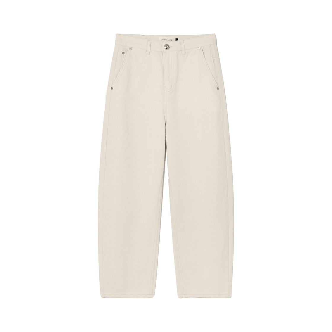 24FW001JN Kindersalmon Women Schüssel Jeans Off White