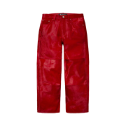 Supreme Ponyhair Loose Fit 5-Pocket Jean Red - 25SS